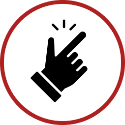 Hand pointer Icon